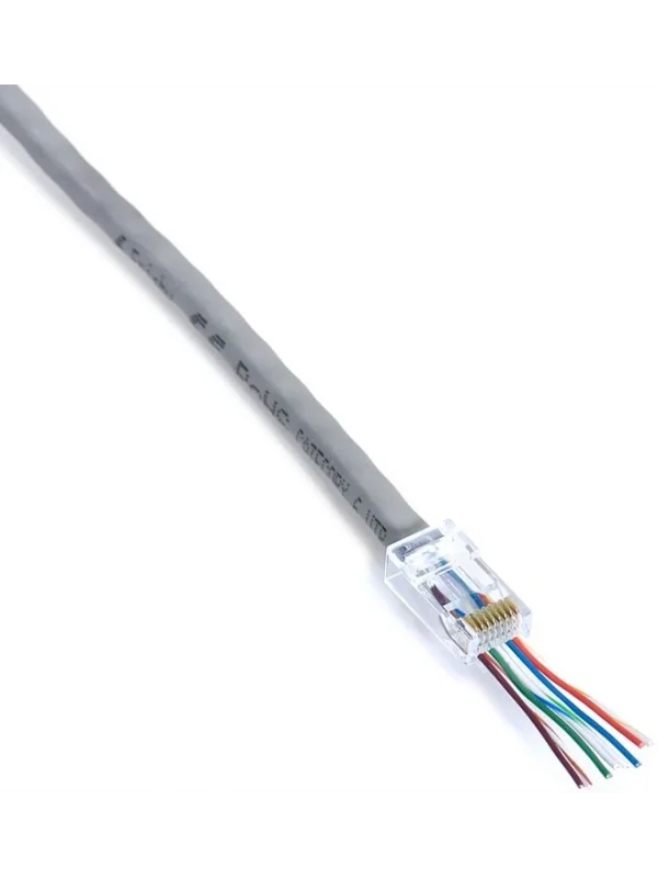 Frisby RJ45 Yeni Nesil Delikli Konnektör 100’lü - FNW-RJ4528N