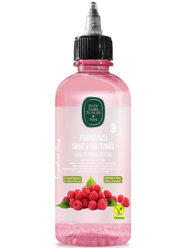 Eyüp Sabri Tuncer Frambuazlı Sirke & Saç Toniği 100 ml - Seyahat Boy