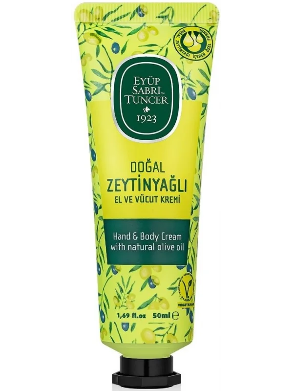Eyüp Sabri Tuncer Doğal Zeytinyağlı El ve Vücut Kremi 50 ml
