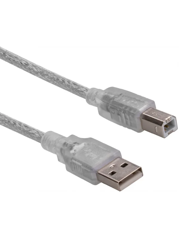 S-link SL-U2005 USB 2.0 5m Şeffaf Yazıcı Kablosu