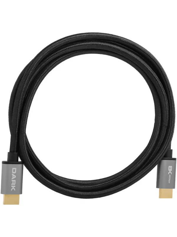 Dark 2m HDMI 2.1 Kablo | 8K 60Hz, 4K 120Hz, DK-HD-CV21L200G