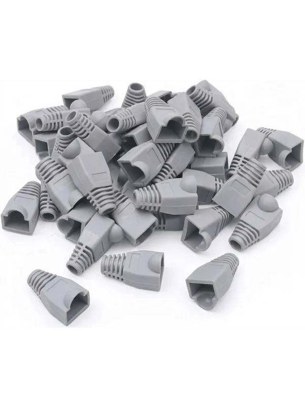 CMR RJ45 Konnektör Koruyucu Kılıf | 25li Paket - Gri