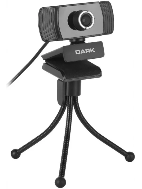 Dark Full HD USB Web Kamera & Mini Tripod 1080P | WCAM11