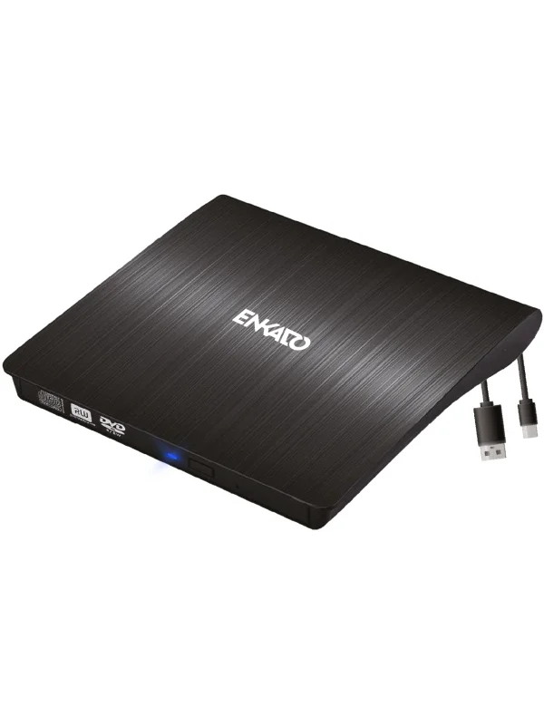 Enkado Harici DVD CD Yazıcı USB 3.0 & Type-C | EKD-UDVD120