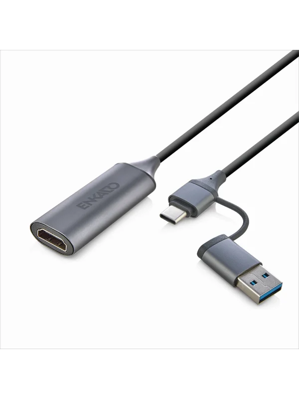 Enkado 4K Video Capture Kartı Type-C & USB 3.0 | EKD-TP46
