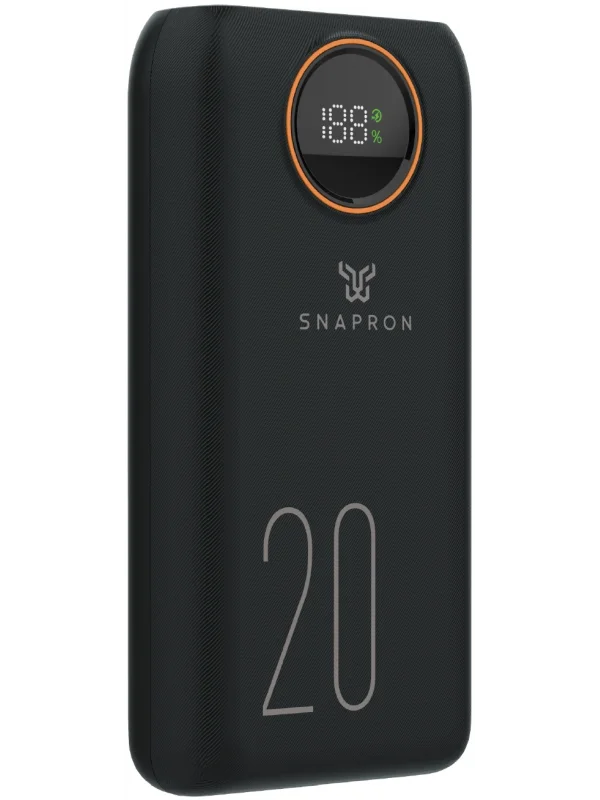 Snapron 20000 mAh 22.5W Dahili Kablolu Powerbank | SNP-3013
