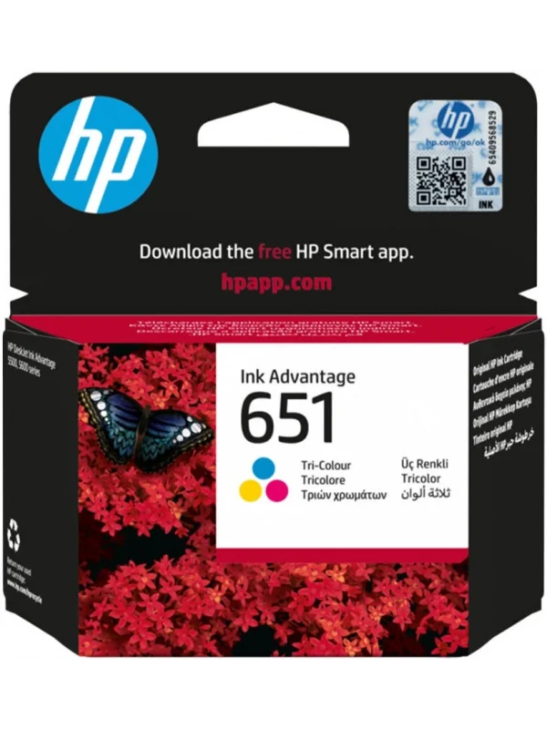 HP 651 Üç Renkli Orijinal Mürekkep Kartuşu | C2P11AE