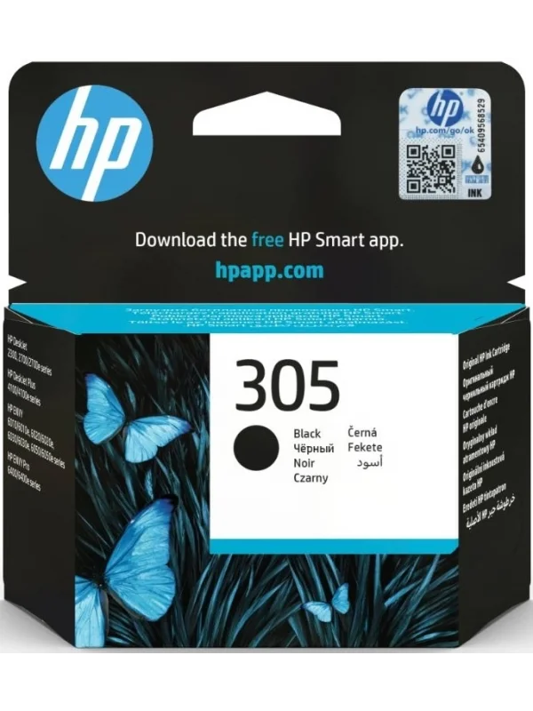 HP 305 Siyah Orijinal Mürekkep Kartuşu | 3YM61AE