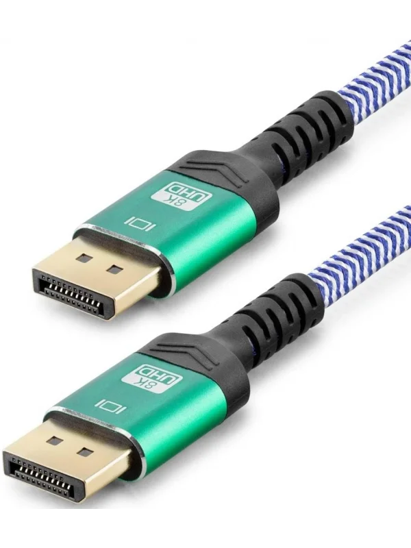 Hadron DisplayPort Kablo 8K 144Hz 2 Metre Örgülü | HDX7820