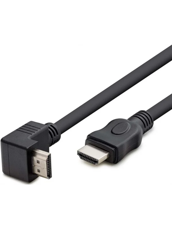 Hadron HDMI Kablo 1.5 Metre L Tip 90 Derece Altın Uçlu | HDX2016