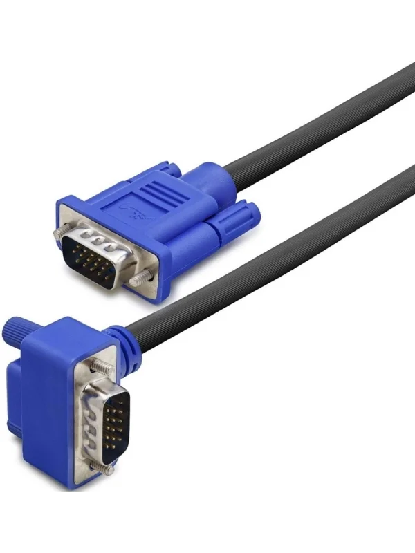 Hadron VGA Kablo 1.5 Metre L Tip 90 Derece Filtreli | HN4485