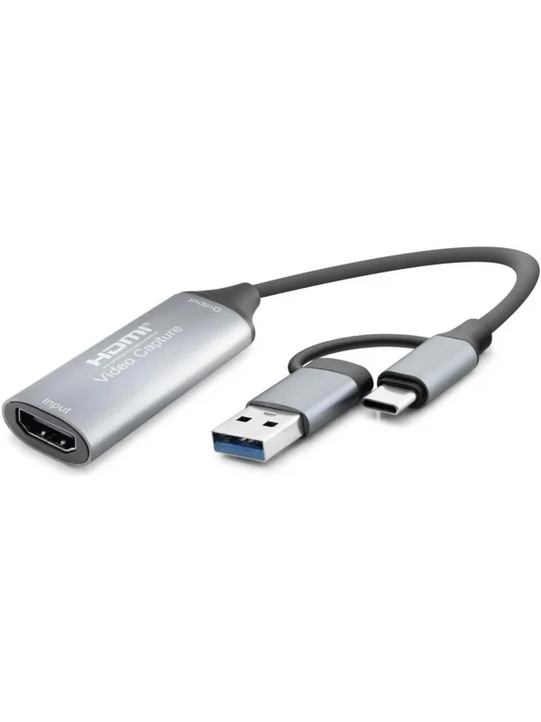 Hadron HDMI Video Capture Kartı 4K 30Hz Type-C + USB 3.0 | HDX7856