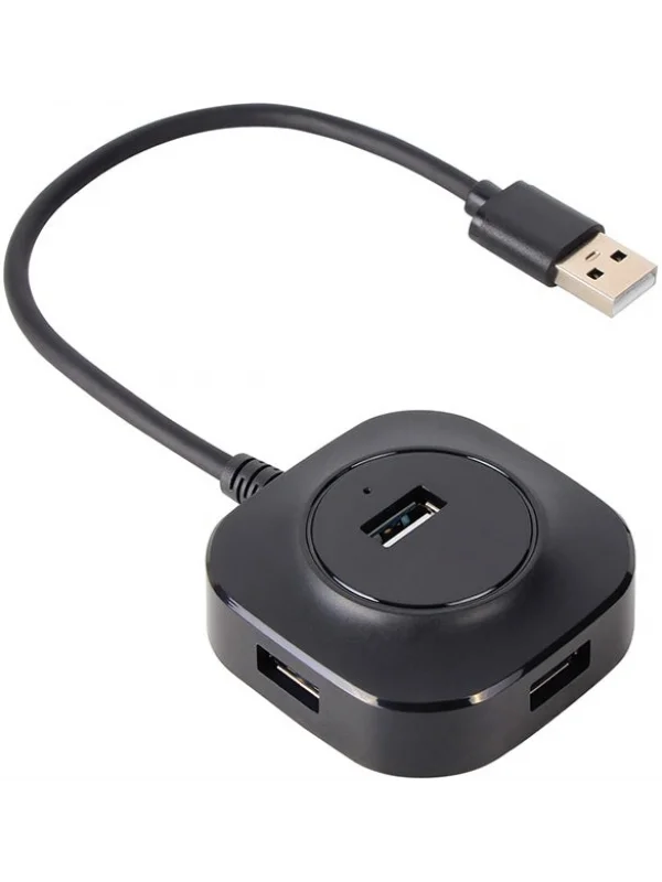 VCOM USB 2.0 4 Port Çoklayıcı Hub 480Mbps Mikro USB | DH207