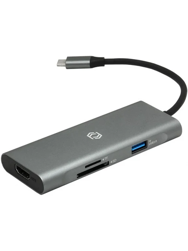 Frisby Type-C Hub HDMI 3xUSB 3.0 SD/TF 100W PD | FA-7712TC