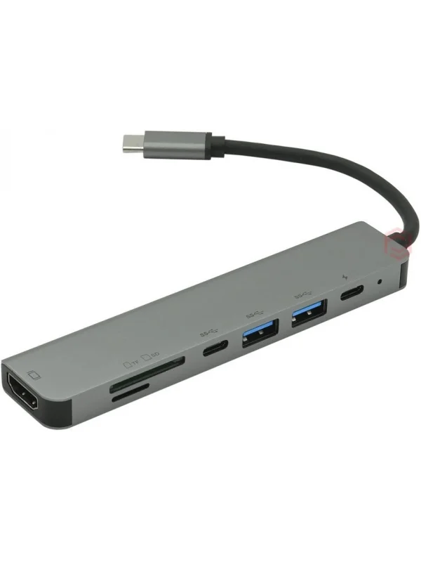 Frisby Type-C Hub HDMI 2xUSB 3.0 SD/TF 87W PD Şarj | FA-7662TC