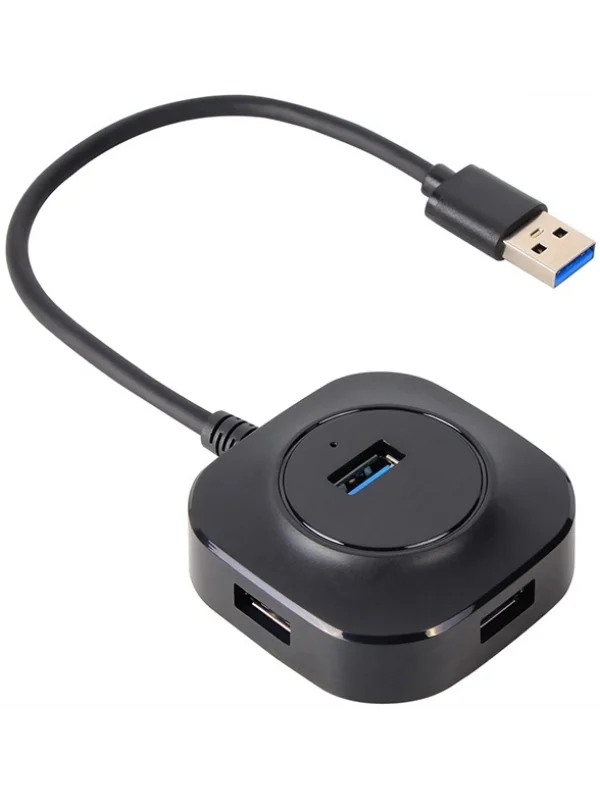 VCOM USB 3.0 4 Port Çoklayıcı Hub 5Gbps Güç Destekli | DH307