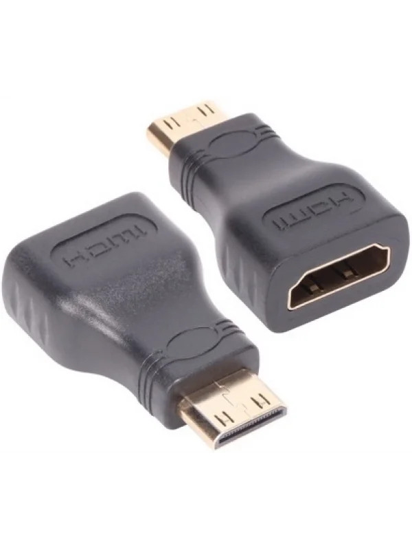VCOM Mini HDMI Erkek to HDMI Dişi Adaptör Altın Uçlu | CA316