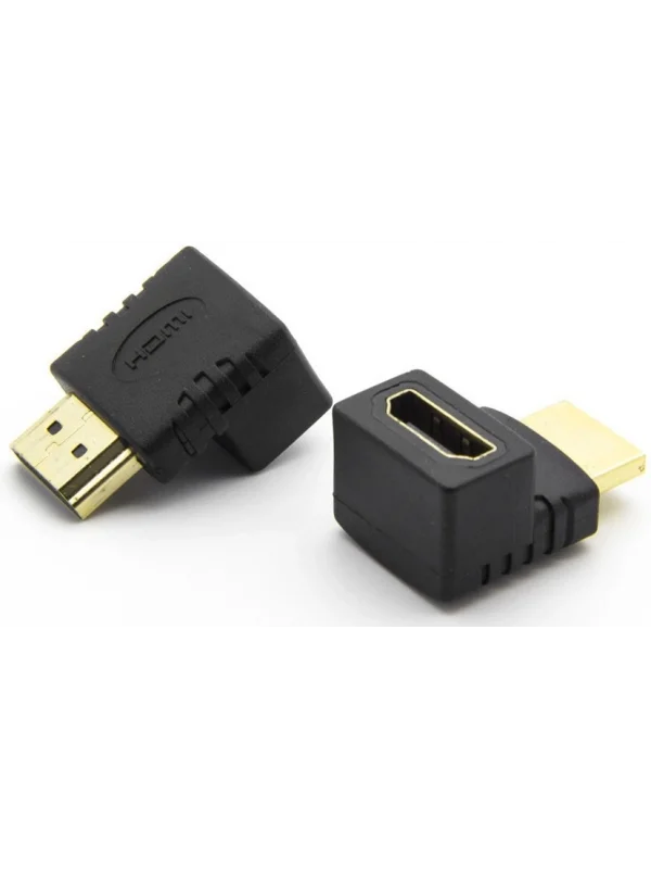 VCOM HDMI Erkek to Dişi L Tipi 270 Derece Adaptör | CA319