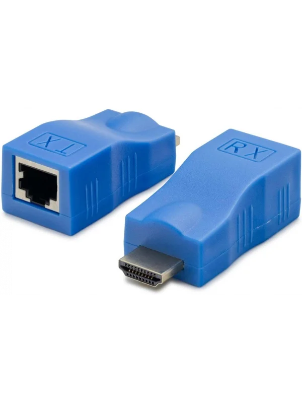 Hadron HDMI Extender 30 Metre CAT5e CAT6 Uzatıcı Mavi | HDX1274