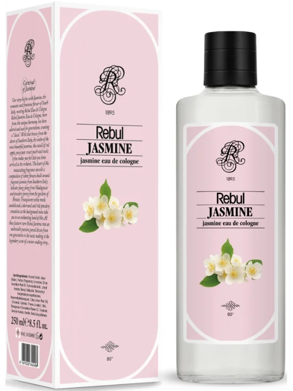 Rebul Jasmine EDC Kolonya Cam Şişe 250 ml