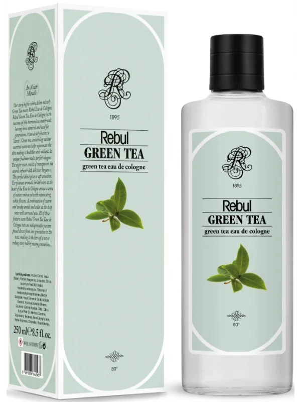 Rebul Green Tea EDC Kolonya Cam Şişe 250 ml