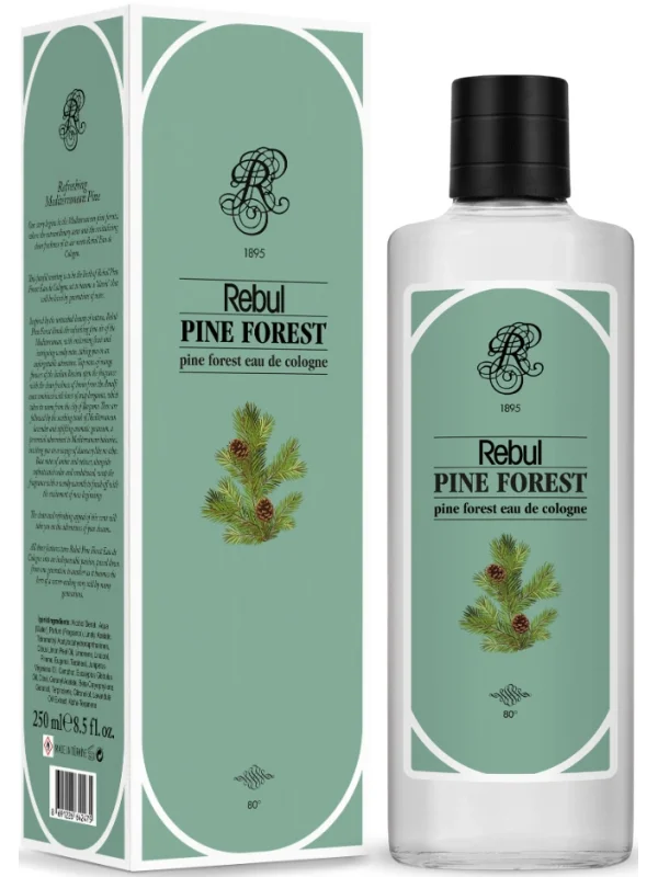 Rebul Pine Forest EDC Kolonya Cam Şişe 250 ml
