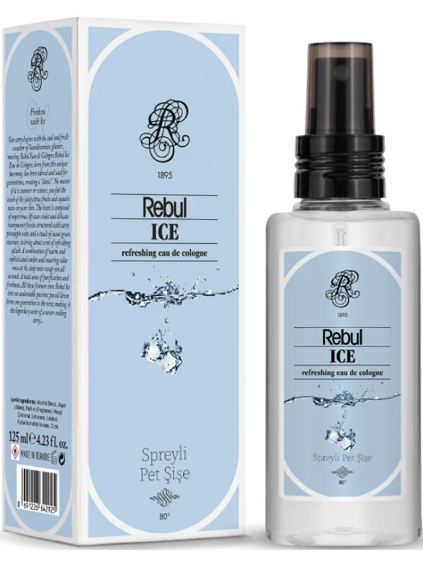 Rebul Ice EDC Kolonya Sprey Pet Şişe 125 ml