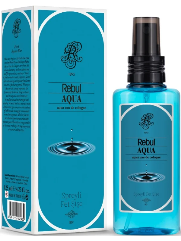 Rebul Aqua EDC Kolonya Sprey Pet Şişe 125 ml