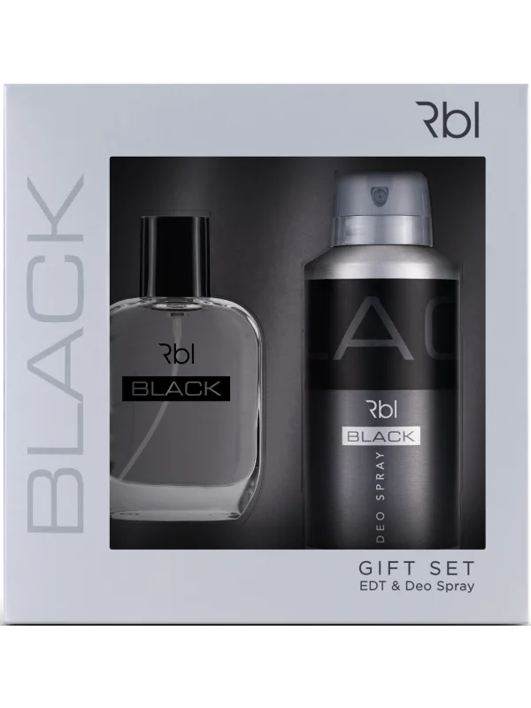 Rebul Black EDT Erkek Parfüm 50 ml Deodorant 150 ml Seti