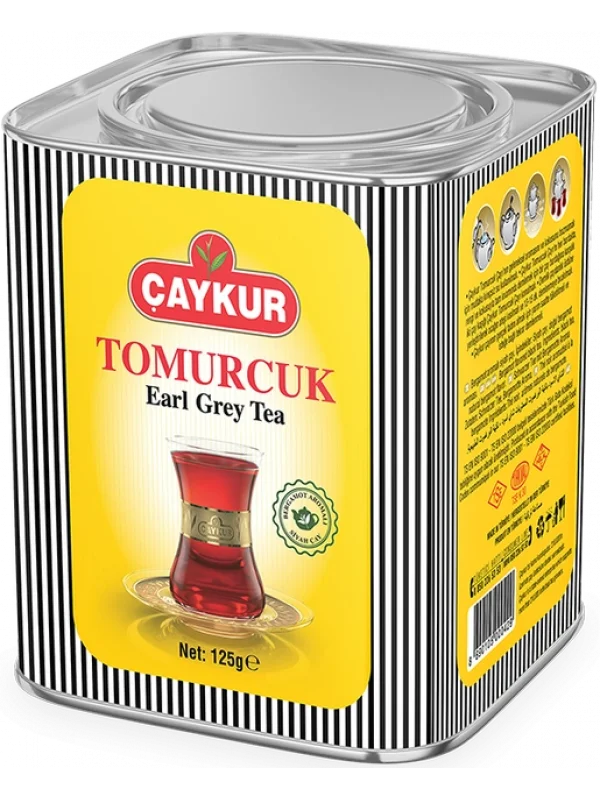 Çaykur Tomurcuk Çay Earl Grey Tea Teneke 125 Gr