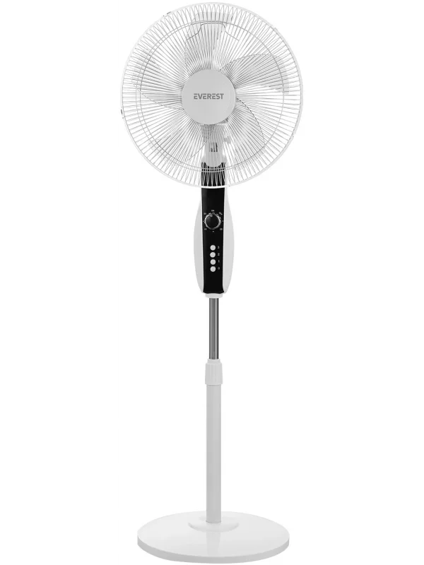Everest CoolAir Ev Tipi Ayaklı Vantilatör 50W Beyaz FAN11