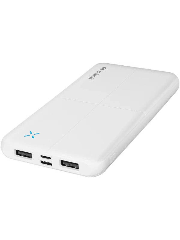 S-link 10000mAh Micro USB Type-C Giriş Çıkış Beyaz Powerbank IP-G12N