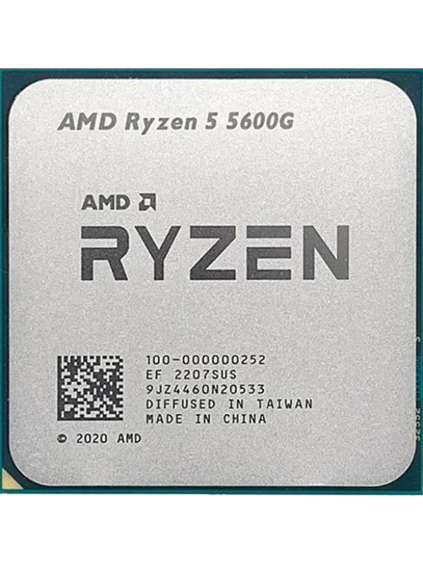 Amd Ryzen 5 5600g 3.9 Ghz 19mb Cache AM4 Tray İşlemci (Fansız & Kutusuz)
