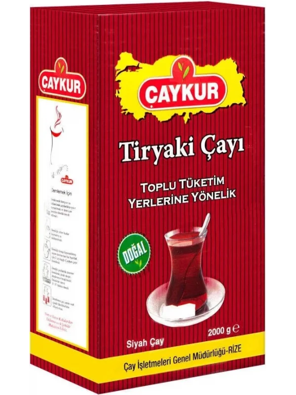 Çaykur EDT Tiryaki Çayı Siyah Çay 2 kg