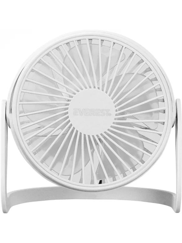 Everest Masaüstü Usb Fan Vantilatör Beyaz EFN-505
