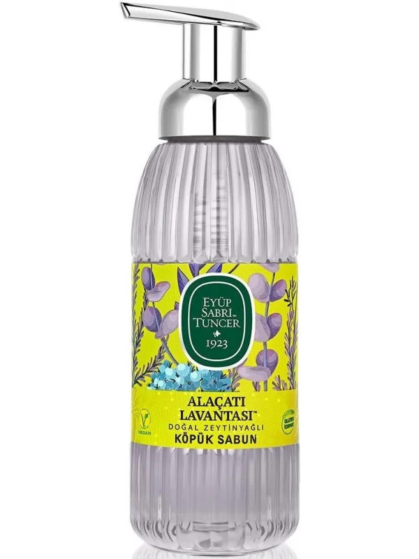 Eyüp Sabri Tuncer Alaçatı Lavantası Doğal Zeytinyağlı Köpük Sabun 500 ml