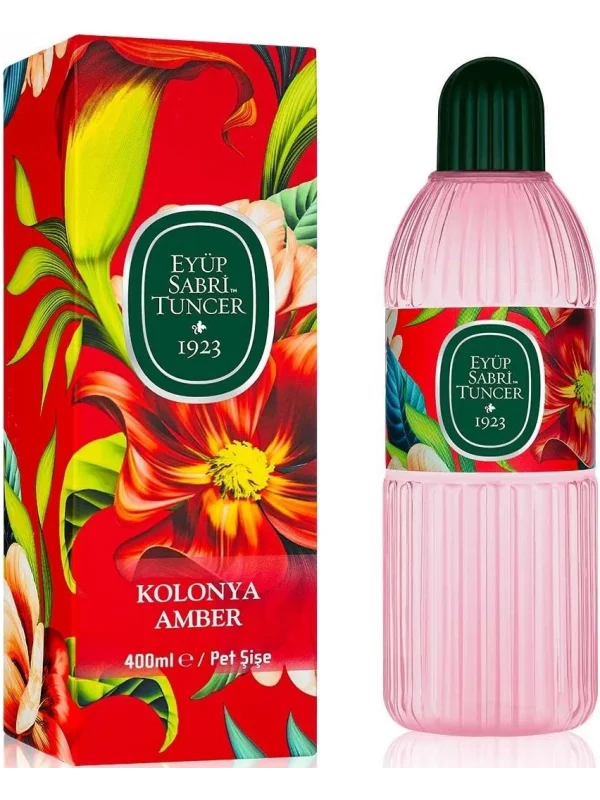 Eyüp Sabri Tuncer Amber Kolonyası, Pet Şişe, 400 ml