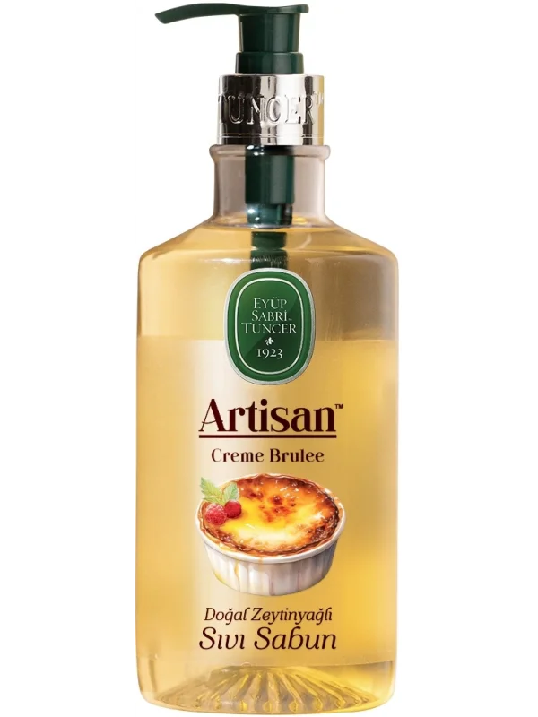 Eyüp Sabri Tuncer Artisan Creme Brulee Doğal Zeytinyağlı Sıvı Sabun 600 ml