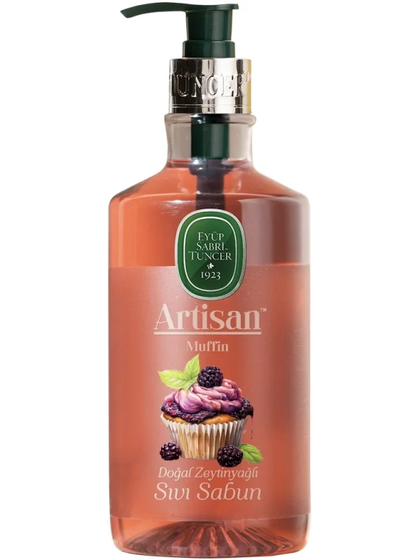 Eyüp Sabri Tuncer Artisan Muffin Doğal Zeytinyağlı Sıvı Sabun 600 ml