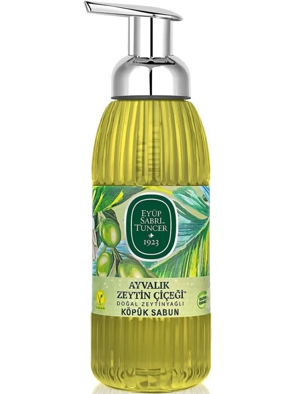 Eyüp Sabri Tuncer Ayvalık Zeytin Çiçeği Doğal Zeytinyağlı Köpük Sabun 500 ml