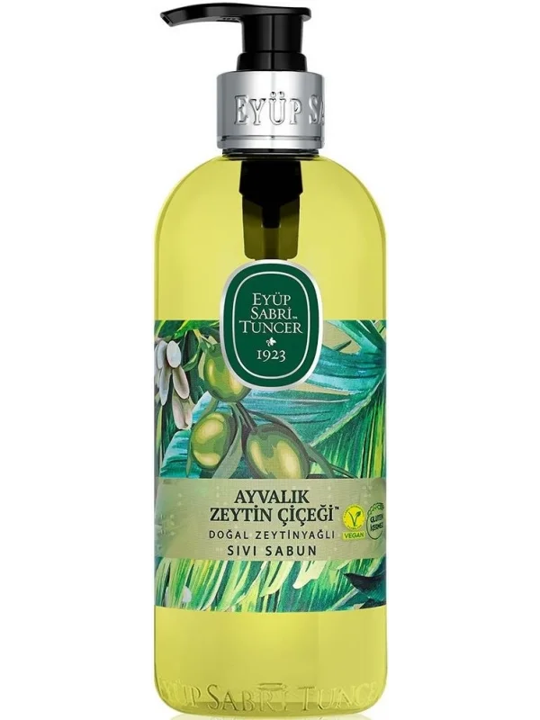 Eyüp Sabri Tuncer Ayvalık Zeytin Çiçeği Doğal Zeytinyağlı Sıvı Sabun 500 ml