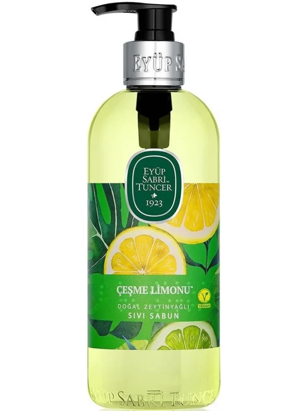 Eyüp Sabri Tuncer Çeşme Limonu Doğal Zeytinyağlı Sıvı Sabun 500 ml