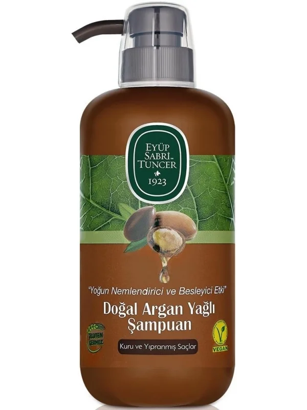 Eyüp Sabri Tuncer Doğal Argan Yağlı Şampuan 600 ml