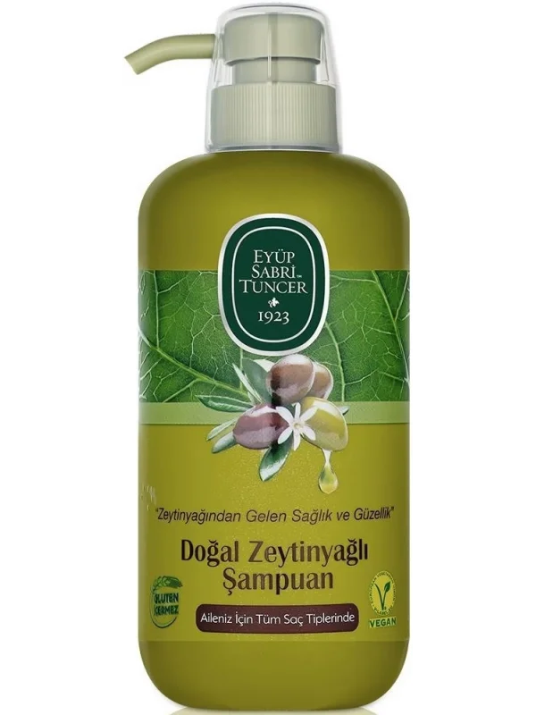 Eyüp Sabri Tuncer Doğal Zeytinyağlı Şampuan 600 ml