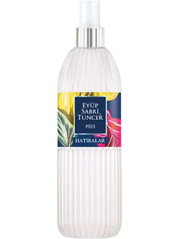 Eyüp Sabri Tuncer Hatıralar Kolonya, Pet Şişe Sprey, 150 ml