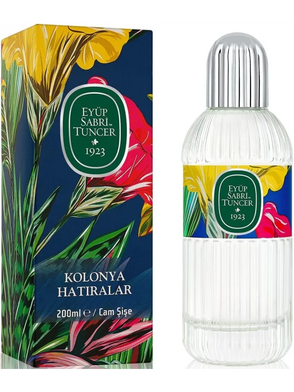 Eyüp Sabri Tuncer Hatıralar Kolonyası, Cam Şişe, 200 ml