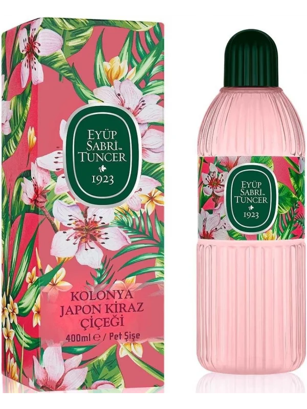 Eyüp Sabri Tuncer Japon Kiraz Çiçeği Kolonyası, Pet Şişe, 400 ml