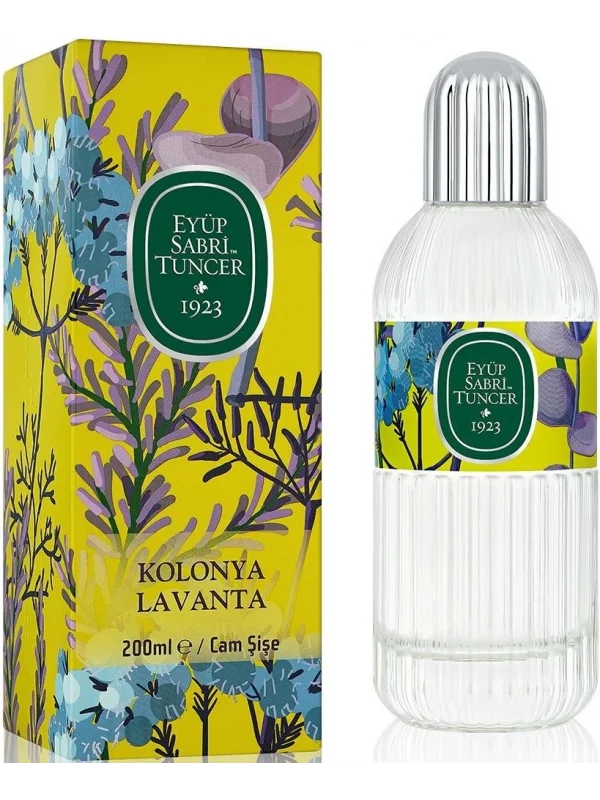 Eyüp Sabri Tuncer Lavanta Kolonyası, Cam Şişe, 200 ml
