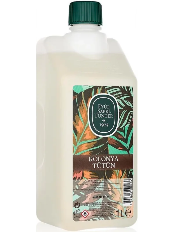 Eyüp Sabri Tuncer Tütün Kolonyası, Kilitli Kapak, 1 lt