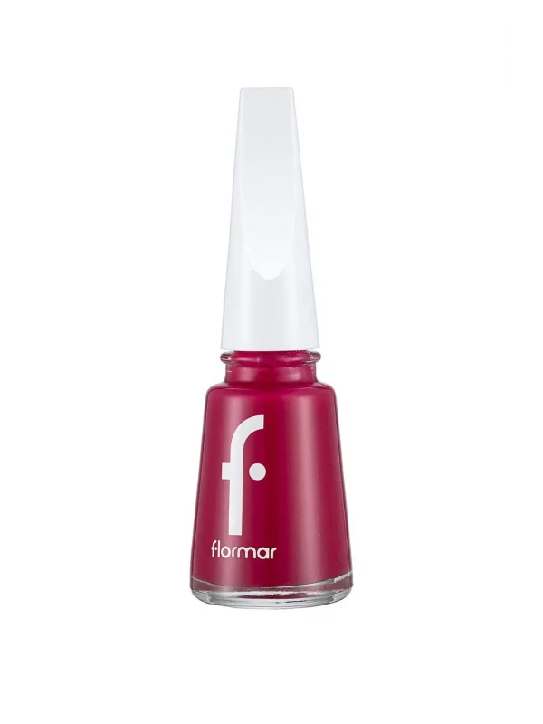 Flormar Nail Enamel Yüksek Pigmentli & Parlak Bitişli Oje - 127 Berry Nuances